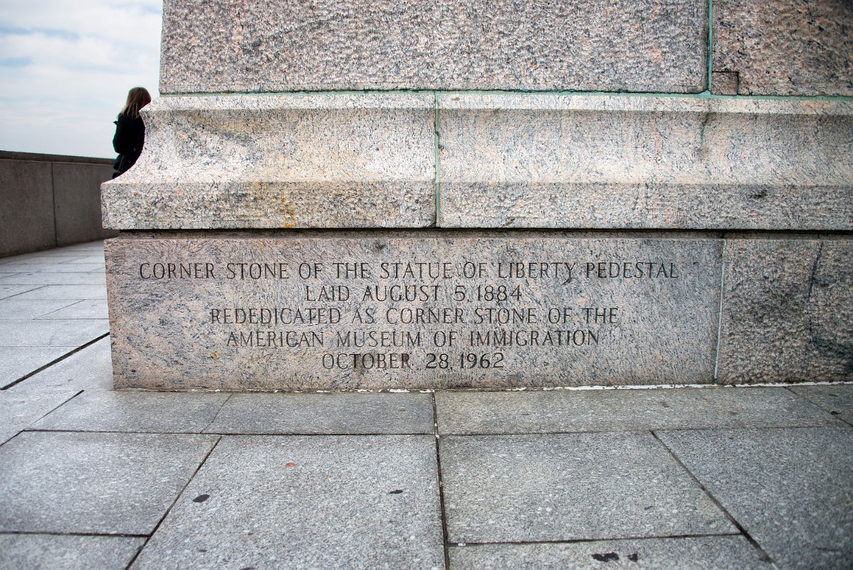 07-01 Corner Stone Of The Statue Of Liberty Pedestal Laid August 5, 1884